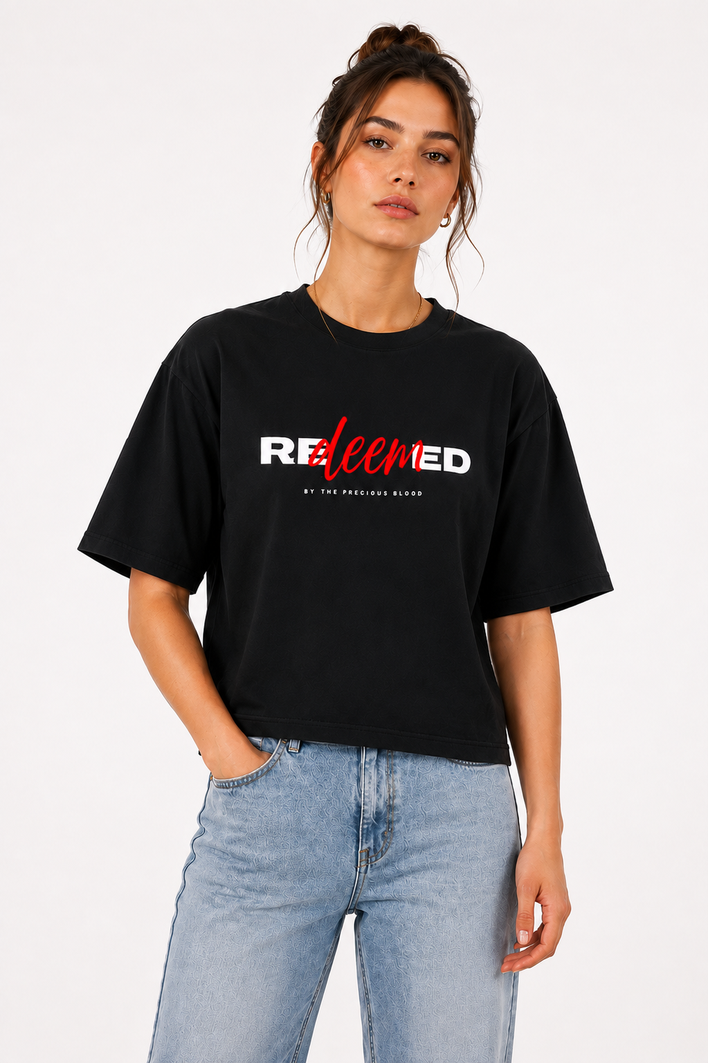 Redeemed Cropped T Shirt